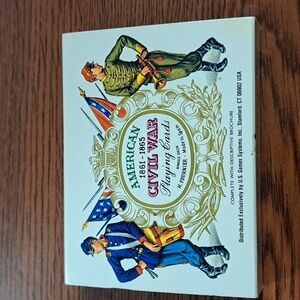 American Civil War Playing Cards. (1861-1865) Single Deck
